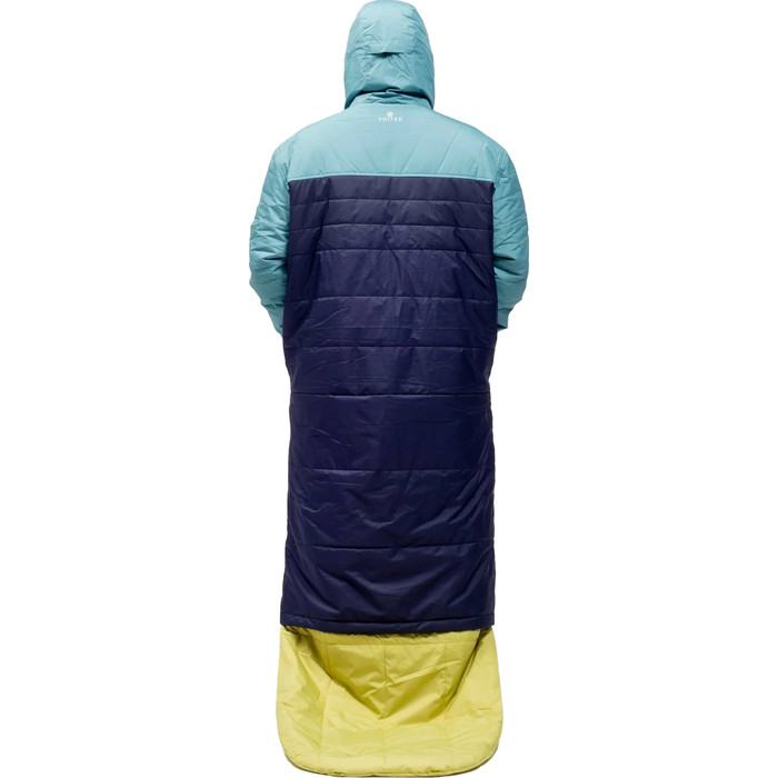 2023 Voited Premium Camping Wearable Sleeping Bag V22UN02SBSLS - Arctic Blue / Graphite / Dusty Sand